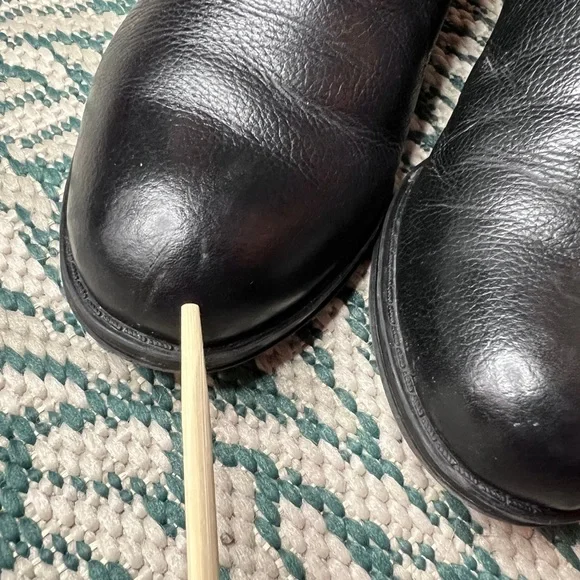 Naturalizer Black Leather Winter Boots - Picture 11 of 16